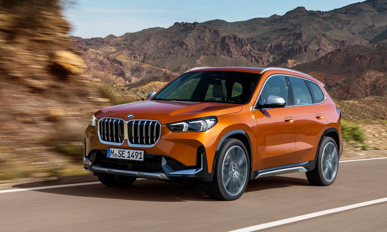 BMW X1 với ngoại thất thu hút, bắt mắt