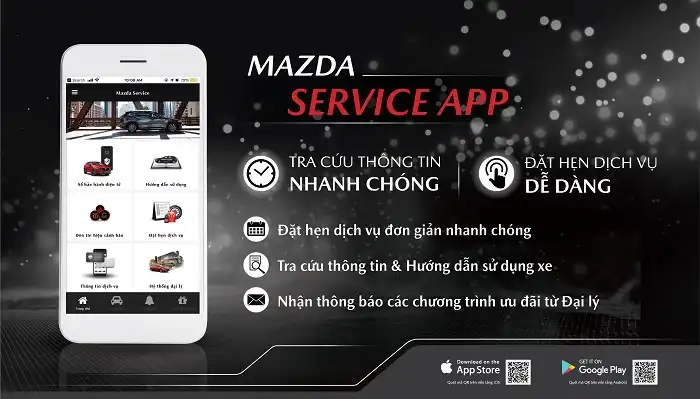 Ứng dụng Service của Mazda mà mọi chủ xe CX 5 nên sử dụng