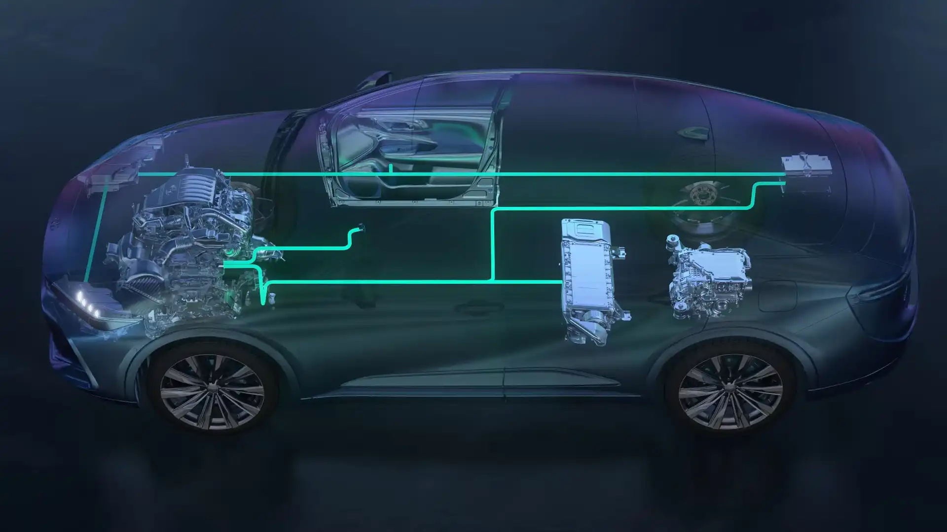 Cách thức hoạt động của hệ thống Hybrid (nguồn: Toyota USA)