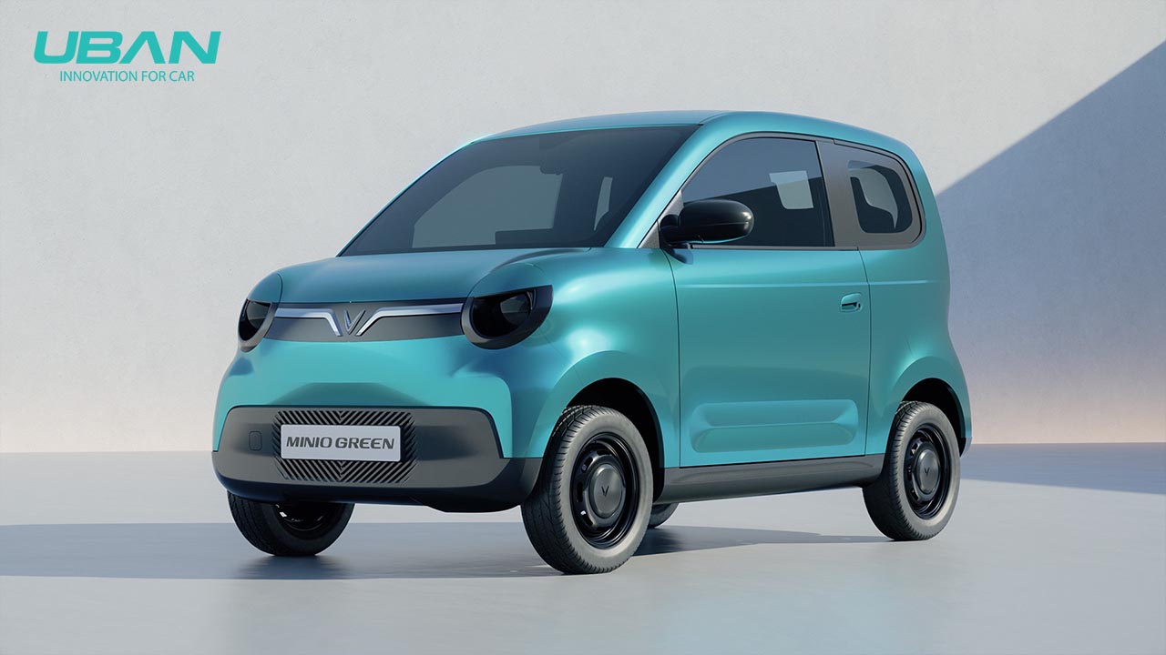 Thảm lót sàn ô tô Vinfast Minio Green